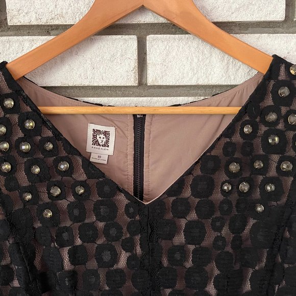 Anne Klein lace overlay dress - Picture 2 of 4